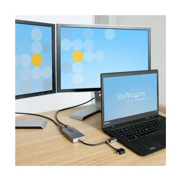 StarTech.com ディスプレイアダプター USB-C＆USB-A接続 デュアルディスプレイ 11cm グレー107B-USB-HDMI 1個_5