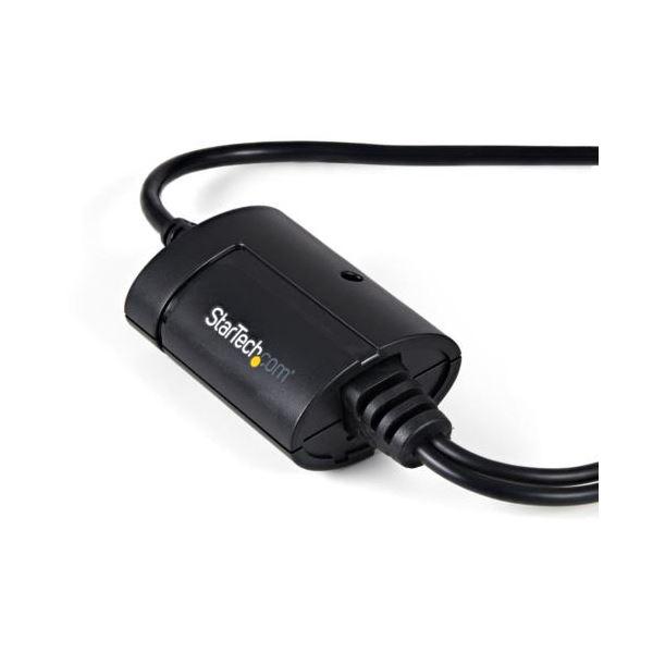 StarTech.com 2ポートFTDI USB -シリアル変換アダプタケーブル 1.8m ブラック ICUSB2322F1本_3