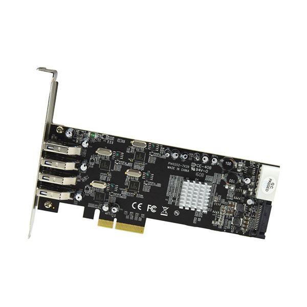 StarTech.com SuperSpeed USB 3.0 4ポート増設PCI Express／ PCIex4PEXUSB3S44V 1個_1