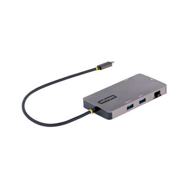 StarTech.com マルチポートアダプター USB Type-C接続／デュアルモニター／4K60Hz HDMI120B-USBC-MULTIPORT 1個_1