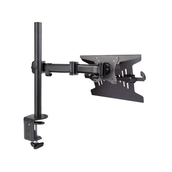 StarTech.com ノートパソコンアーム／モニターアーム両用 1画面／最大34型／VESA対応／多関節A-LAPTOP-DESK-MOUNT 1台_1