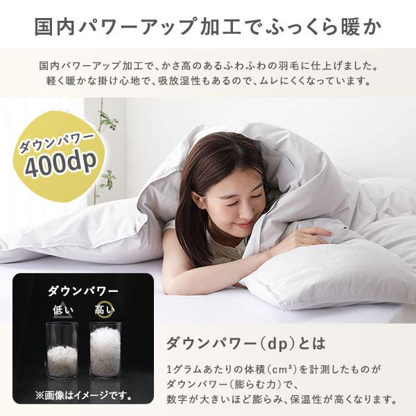 羽毛布団 掛け布団 シングル ピンク ペイズリー柄 シルバーグースダウン90% 抗菌 防臭 防ダニ 日本製 国産 寝具_9