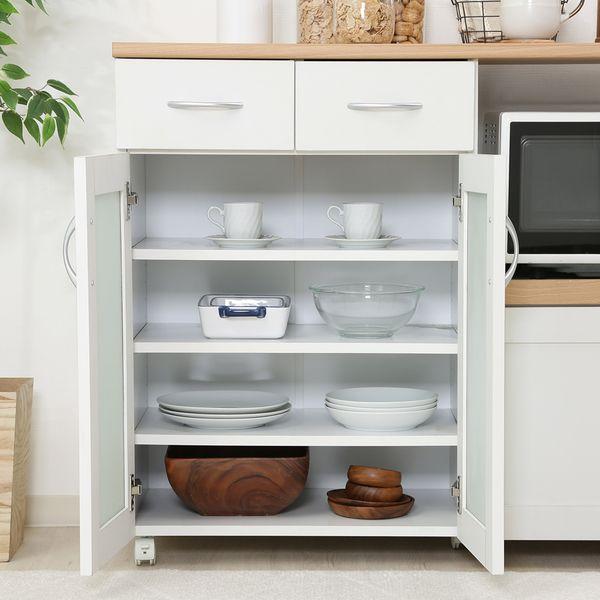 クラフトコガ 大川家具 キッチンボード エミリオ 幅120 ソフトクローズ