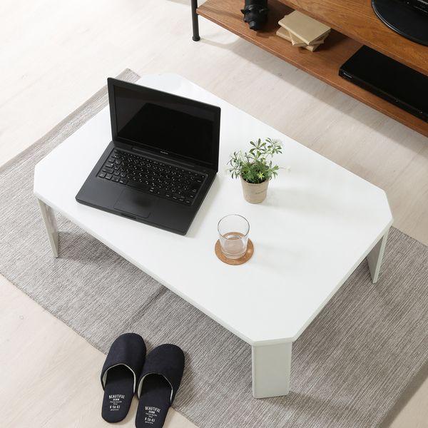 UVローテーブル 幅約90cmWH ホワイト 組立品