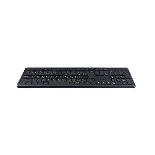 ナカバヤシ ミヨシ超静音 無線静音フルキーボード ブラック FKB-R249BK 1台_3