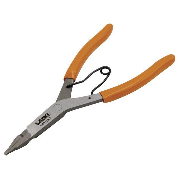 LANGTOOLS ラングツール ロックリングプライヤー ストレートタイプ 全長229mm 1407 工具 ツール DIY 作業工具