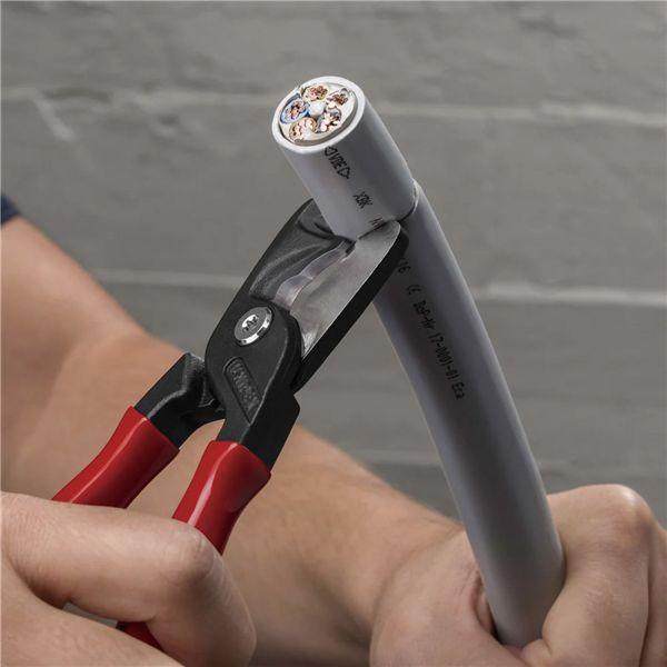 KNIPEX クニペックス ケーブルカッター ステップカットXL PVC 全長225mm 9511-225 工具 ツール DIY 作業工具_1