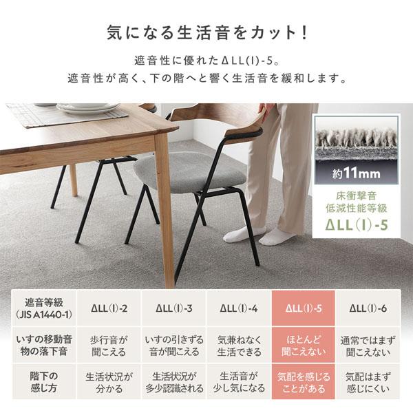 日本製 タイルカーペット 約40cm×40cm 同色50枚セット ベージュ 洗える 防音 防炎 滑り止め ホームタイル カットパイル_10
