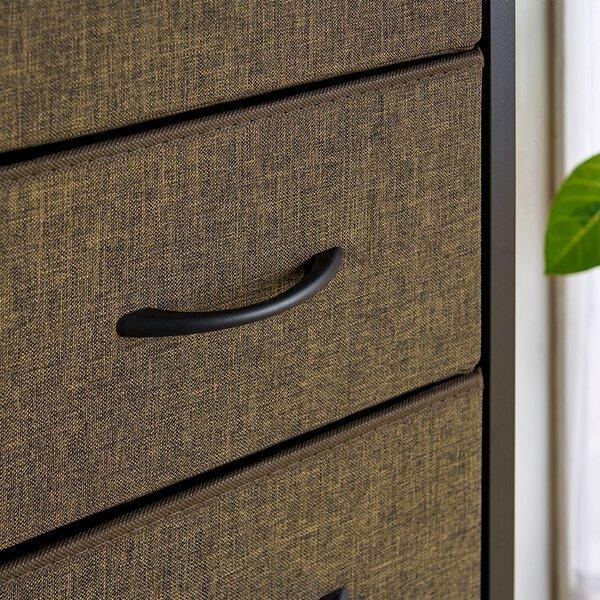 ボックス付ハンガーラック ブラウン 約幅105cm 組立品