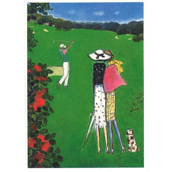ジャン.ピエール.カシニヨールの額。 絵画額 ジャン・ピエール・カシニョール インチ額 ランコム ゴルフ