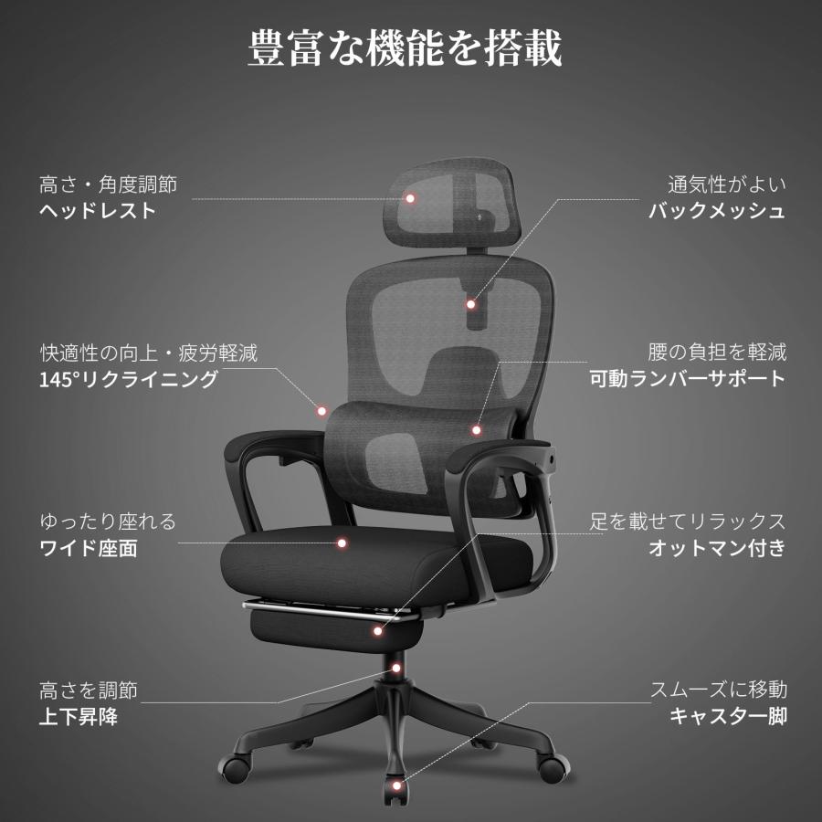 GXTRACE オフィスチェア デスクチェア トリガーボタン 操作しやすい
