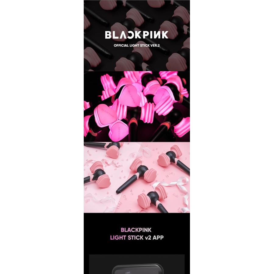 [公式ペンライト] BLACKPINK - OFFICIAL LIGHT STICK VER.2 /特典贈呈｜kstationshop｜02