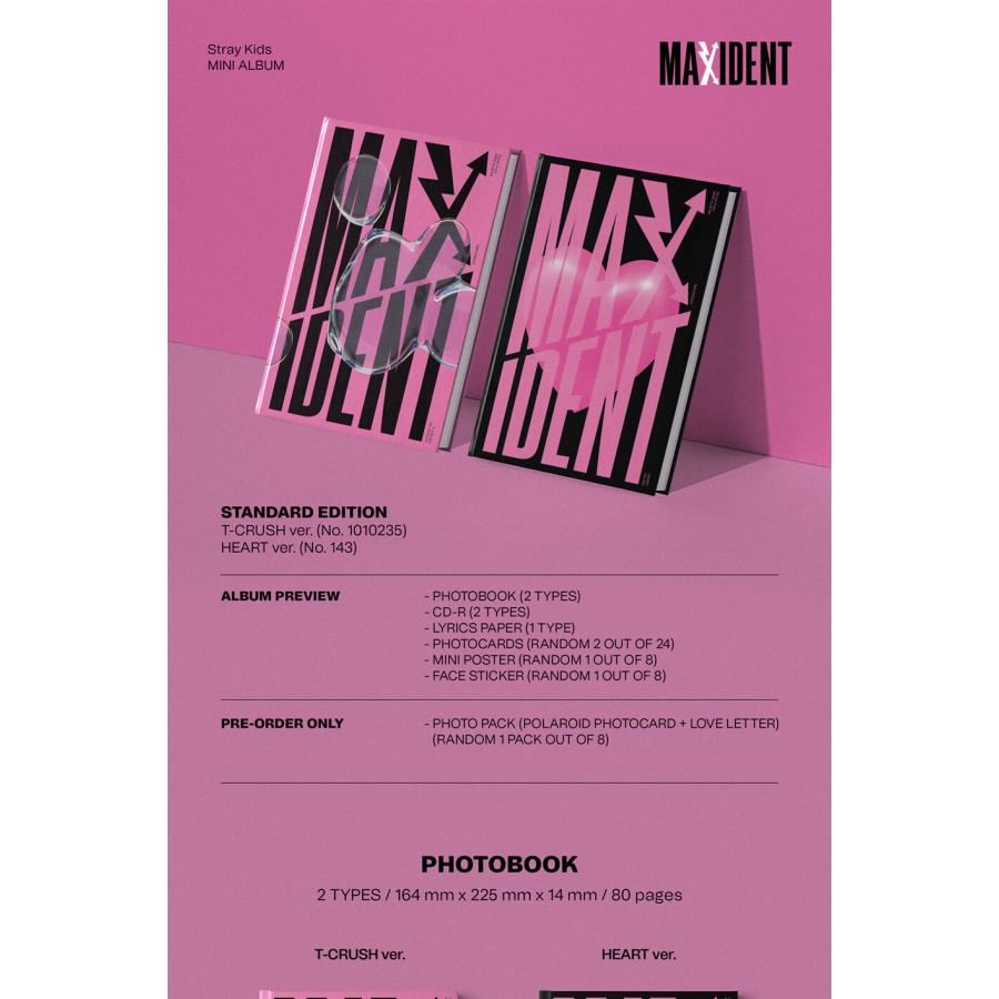 Stray Kids - MAXIDENT [バージョン選択/特典贈呈終了] : KSTATION