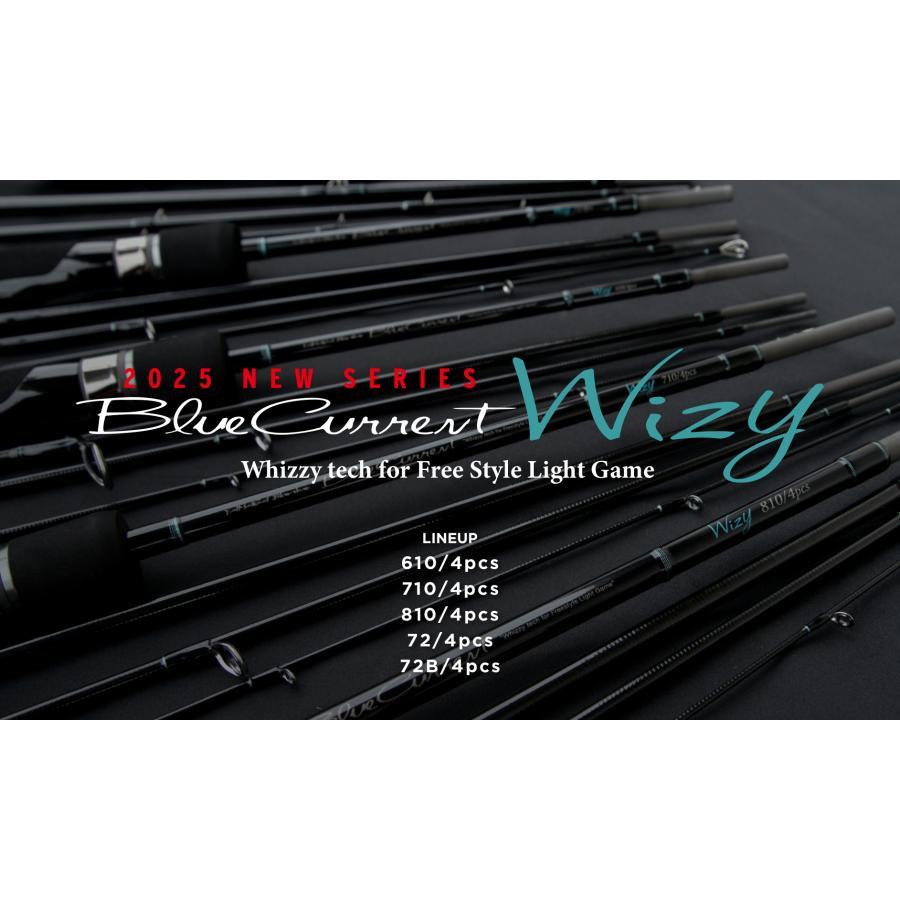 ヤマガブランクス ブルーカレント ウィジー710/4pcs YAMAGA Blanks