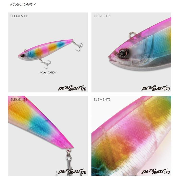 エレメンツ　DEEPBAIT170 ディープベイト170 3個セット Amazon | エレメンツ ディープベイト170 (#LIMECANDY