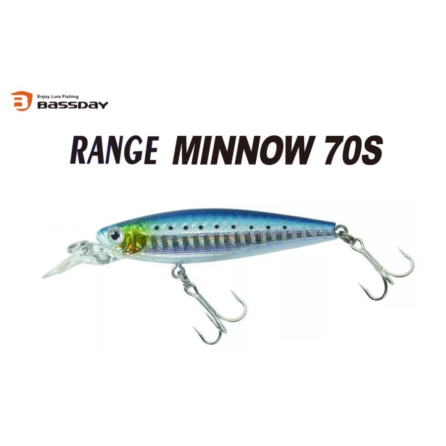 BassDay（バスデイ） レンジミノー 70S RANGE MINNOW 70S BASSDAY
