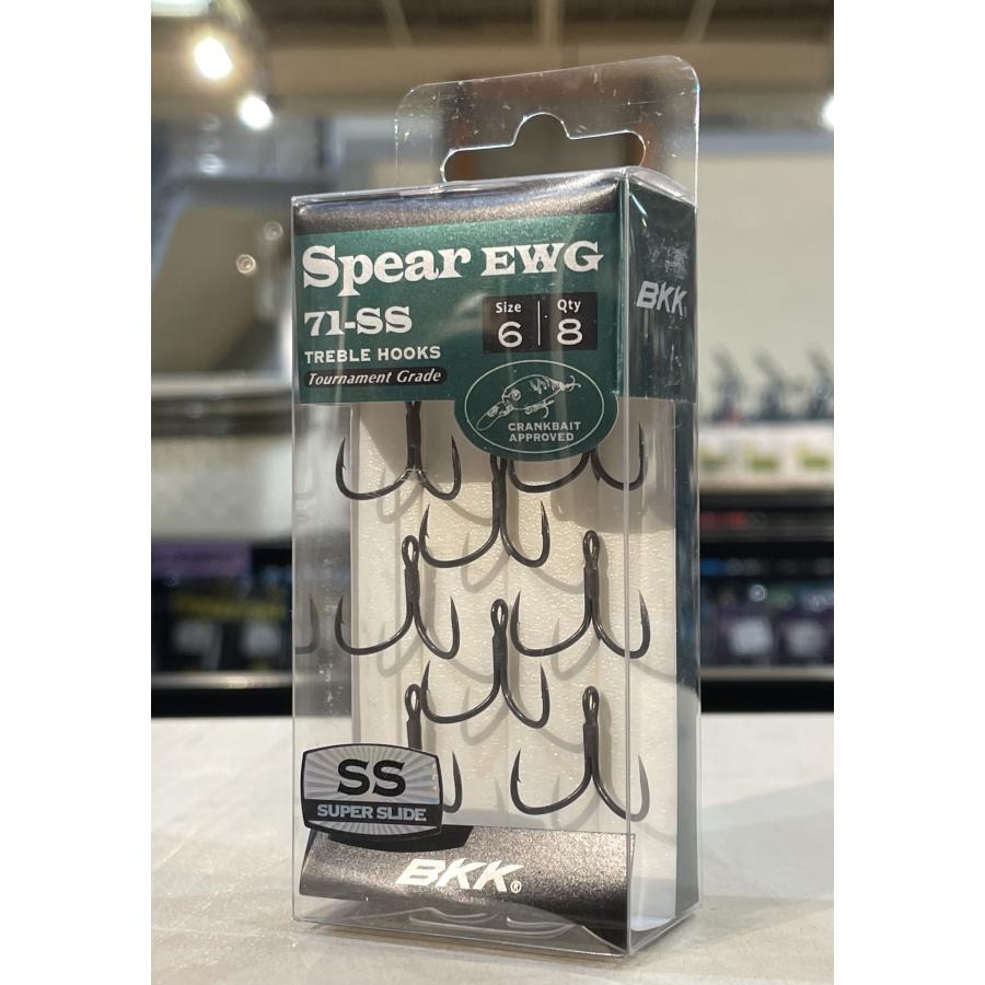 BKK SPEAR EWG71-SS トレブルフック : グッドオープンエアズ マイクス