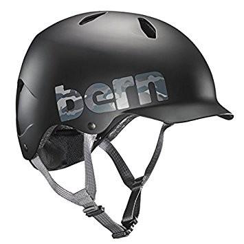 bern バーン キッズヘルメット BANDITO MATTE BLACK CAMO LOGO