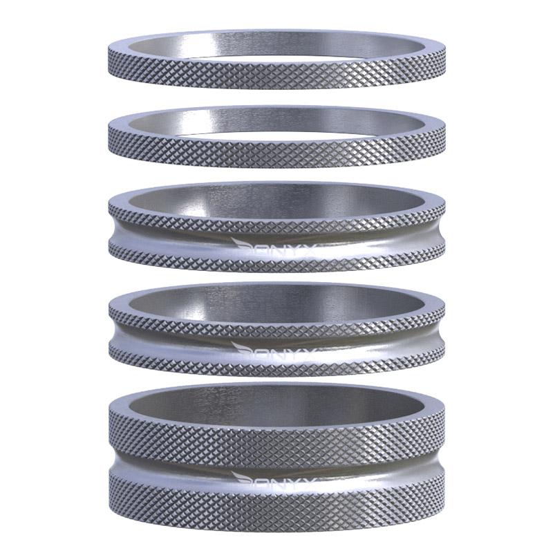 Headset Spacer Kit 11/8" 5pcs ヘッドスペーサーキットオーバーサイズ5個入り ヘッドセットスペーサー ONYX