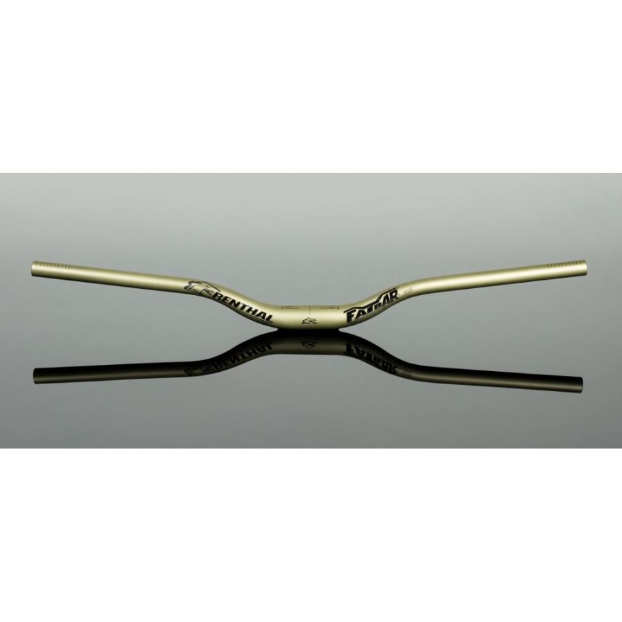 New RENTHAL レンサル MTB用ハンドルバー FAT BAR Lite 35 ALLOY v3 GOLD ファットバーライト35 ...