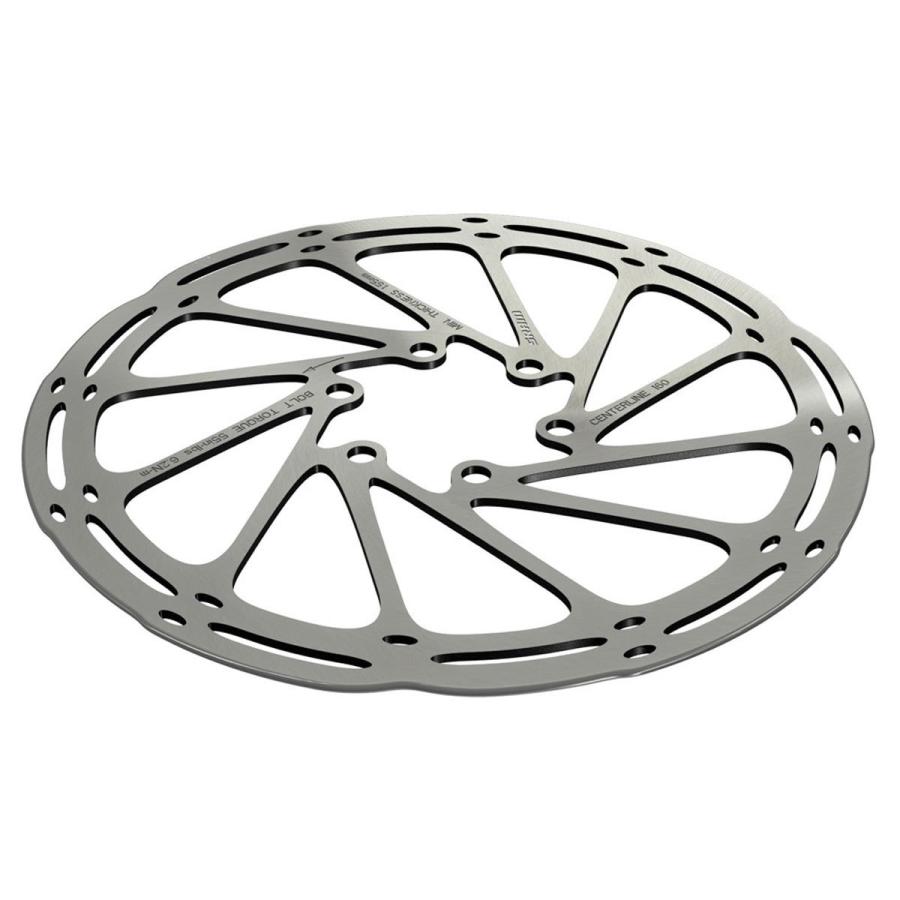 SRAM HS2 ディスクブレーキローター - 220mm、6ボルト、ラウンド SRAM HS2 ディスクブレーキローター - 220mm、6ボルト、ラウンド