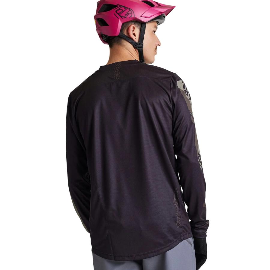 FLOWLINE LONG SLEEVE JERSEY カラバリ全3色 フローライン 長袖ジャージ　MTB用ジャージ　Troy Lee Designs トロイリーデザイン　2024年モデル｜kt-gigaweb｜06