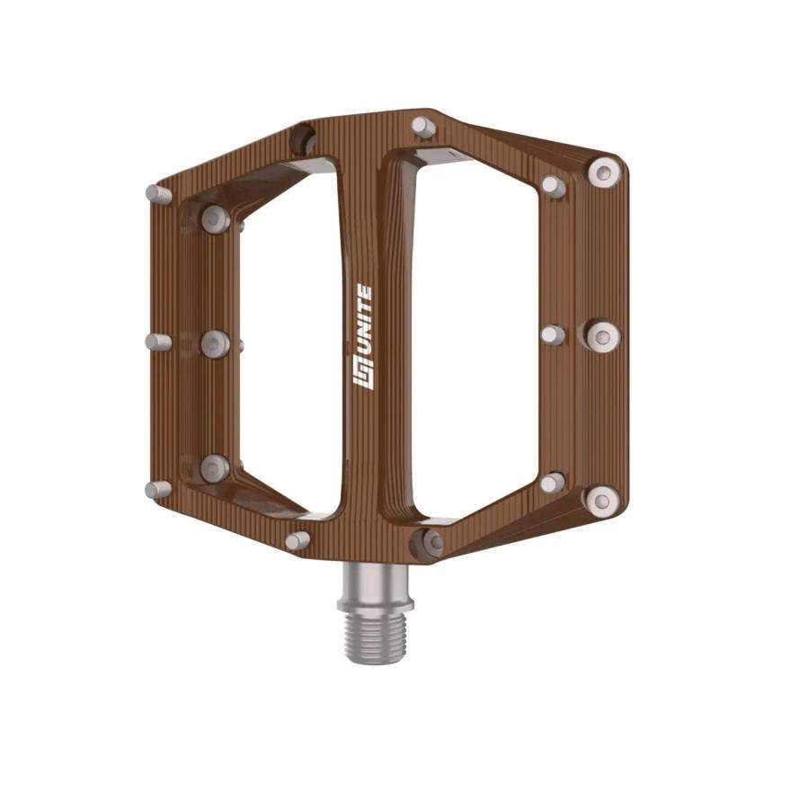 UNITE MTB フラットペダル シルバー UNITE Instinct Flat MTB Pedals / ユナイト インスティンクト
