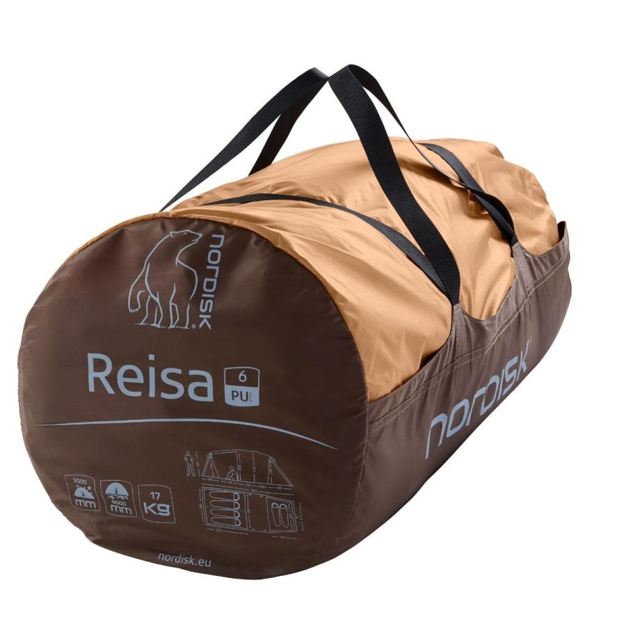 【メーカー直送】ノルディスク テント レイサ6 Reisa 6 PU Tent cashew Brown 5703384098117 NORDISK｜kt-gigaweb｜20