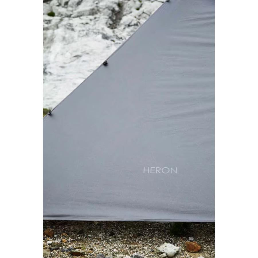 muraco × and wander　HERON 1POLE TENT SHELTER SET　1ポールシェルターテント　ムラコ×アンドワンダー｜kt-gigaweb｜10