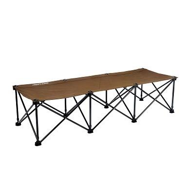 UNIFLAME（ユニフレーム） リラックスコット ブラウン×ブラック 680254