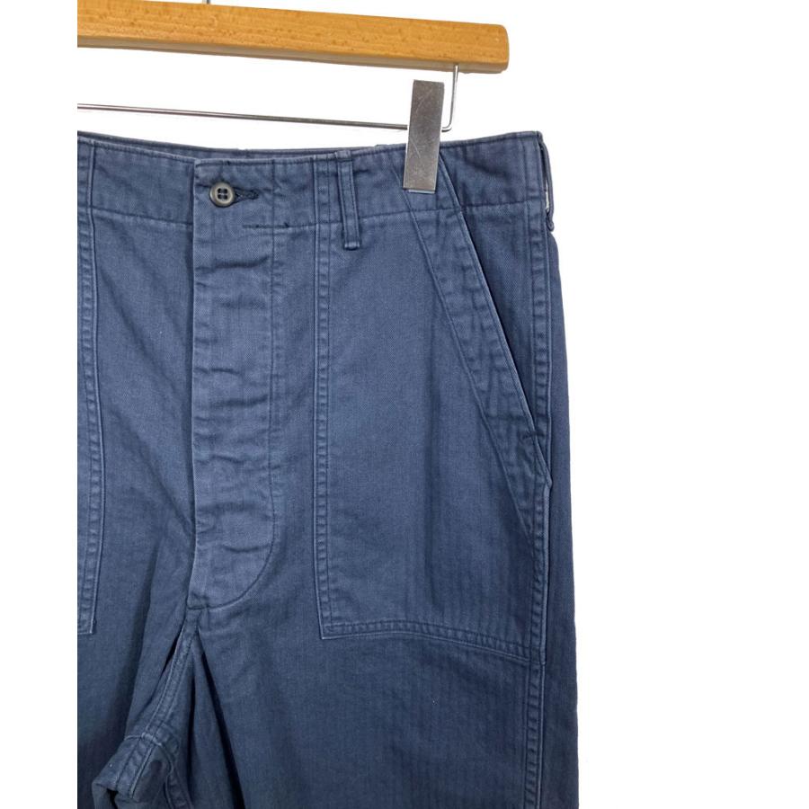 orslow リネンショートパンツ ブルー オアスロウ L orSlow（オアスロウ） ショートパンツ サマーファティーグショーツ