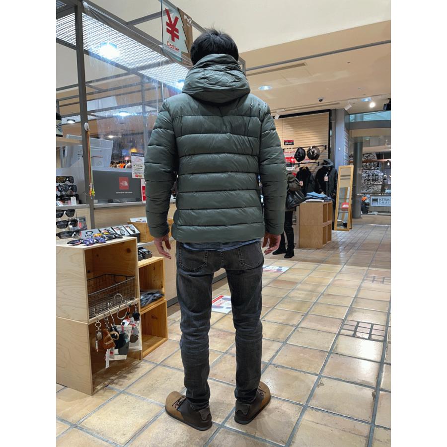 セーブ ザ ダック ジャケット プラムテック中綿入りシャイニーナイロン