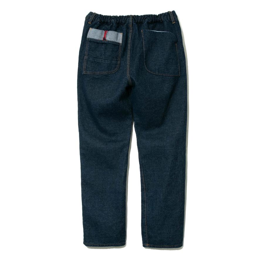 アオゾラ ブルー ヘヴン ボトムス AOZORA 刺し子DENIM UNISEXロールアップパンツ AOZORA BLUE HEAVEN｜kt-gigaweb｜05