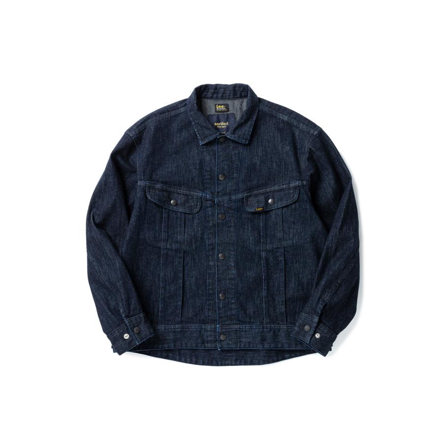 NARIFURI ナリフリ　サイクリング　ウエア　ジャケット　デニム　Tシャツ narifuri ナリフリ ジャケット × Lee ライダースデニムジャケット NFLE