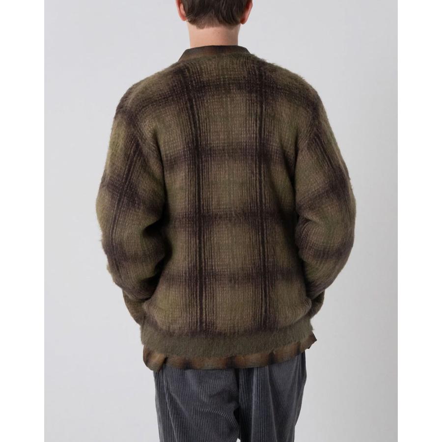PENDLETON（ペンドルトン） カーディガン モヘア混シャギーチェック