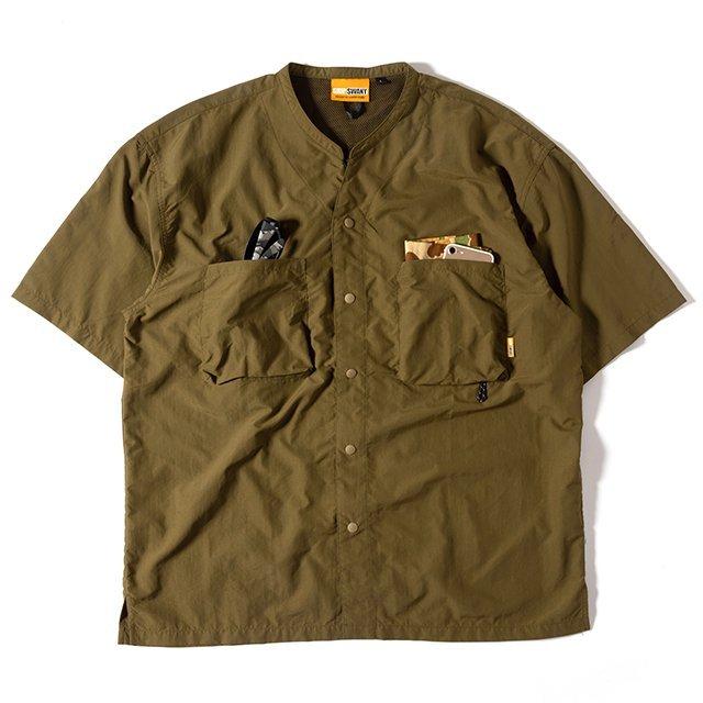 【クリアランスSALE】グリップスワニー トップス サプレックスキャンプシャツ 3.0 SUPPLEX CAMP SHIRT3.0 GSS-32 メンズ GRIP SWANY｜kt-gigaweb