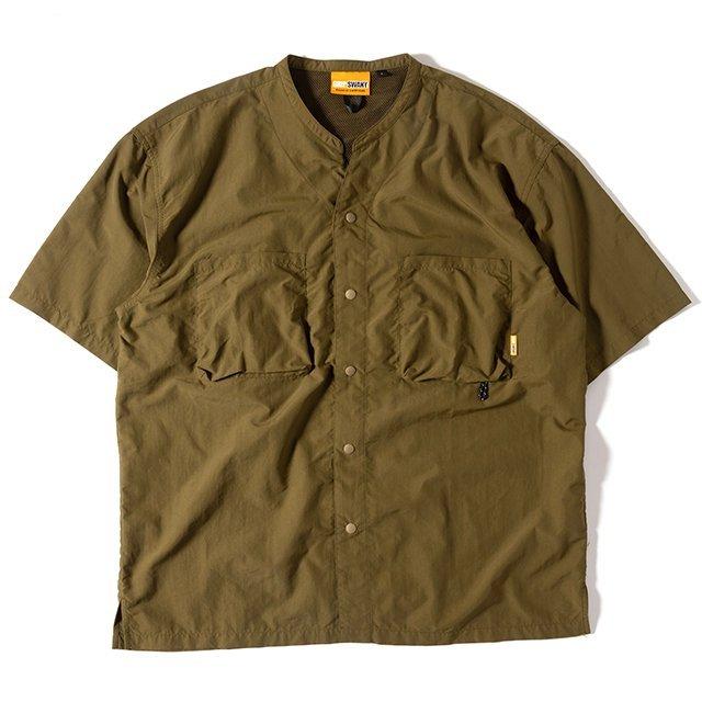 GRIP SWANY SUPPLEX CAMP SHIRT 3.0 GSS-32 グリップスワニー キャンプシャツ ギアショーツ SWD CAMO サイズL 新品 GRIP SWANY 【Dカモ限定クリアランスSALE】グリップスワニー