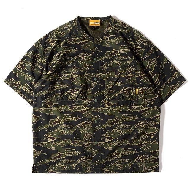 GRIP SWANY SUPPLEX CAMP SHIRT 3.0 GSS-32 グリップスワニー キャンプシャツ ギアショーツ DUCK CAMO サイズL 新品 GRIP SWANY 【Dカモ限定クリアランスSALE】グリップスワニー