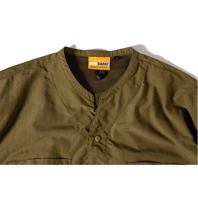 あすつく グリップスワニー トップス サプレックスキャンプシャツ 3.0