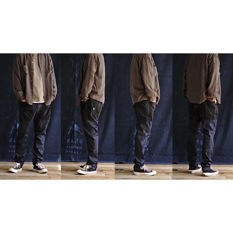 ハク ボトムス LOW CLOTCH SKINNY HK-T003 メンズ H.A.K.U : グッド 