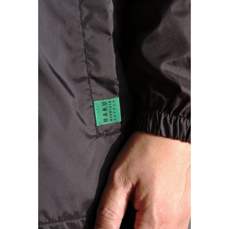 h.a.k.u mountain supplyコーチジャケット Mブラック ☆ 限定品 ☆ H.A.K.U MOUNTAIN SUPPLY / ハクマウンテン