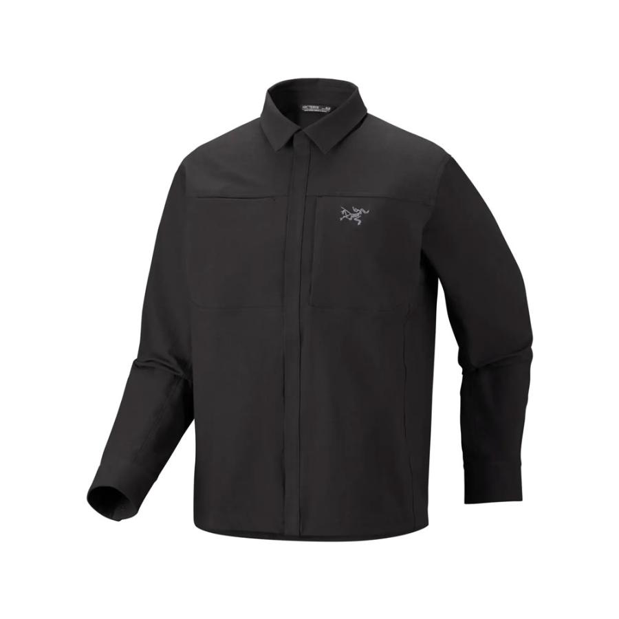 美品✨ARC’TERYX クロニンコットンオーバーシャツ ブラック ARC'TERYX（アークテリクス） シャツ クロニンコットンオーバーシャツ