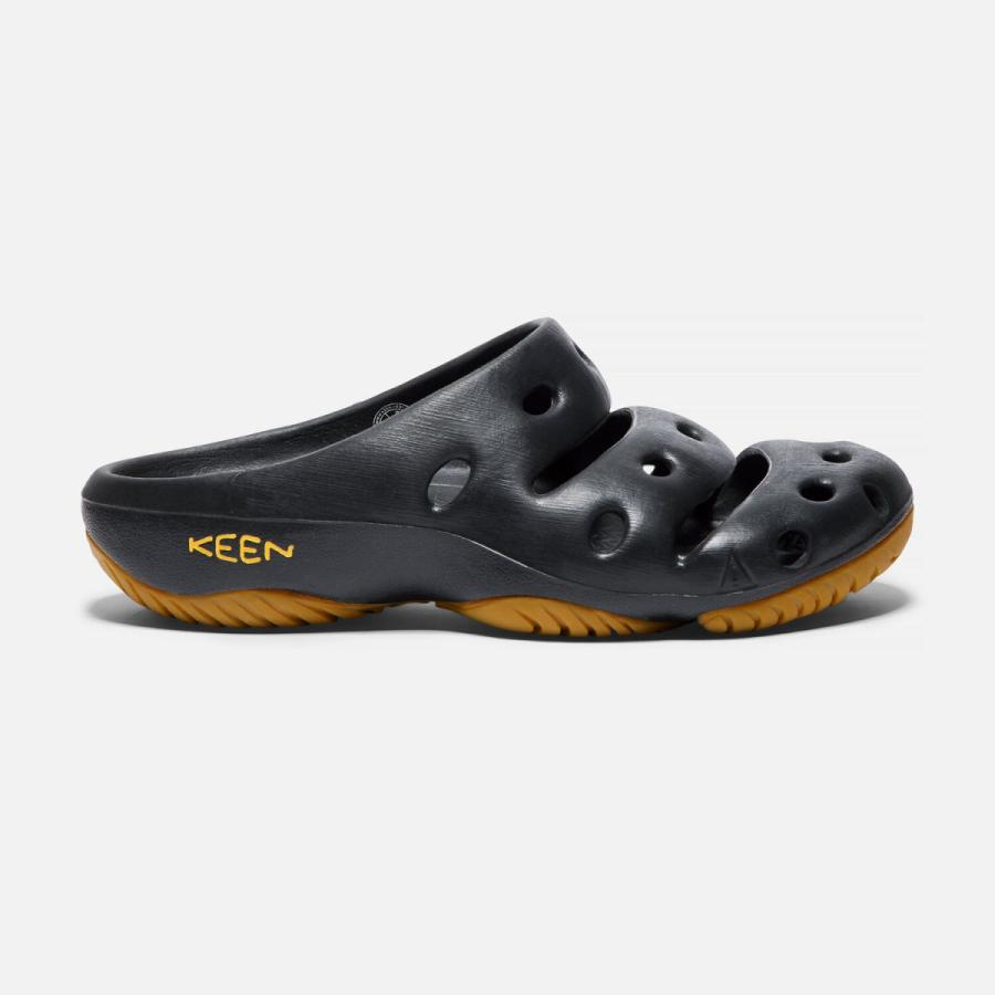 キーン ヨギ メンズ Black Keen アウトドア サンダル お得クーポン発行中