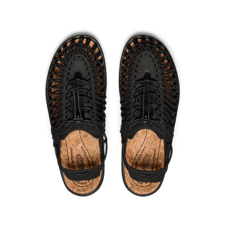 キーン サンダル オールジェンダー ユニークツーコンバーチブル BLACK/BLACK KEENの画像
