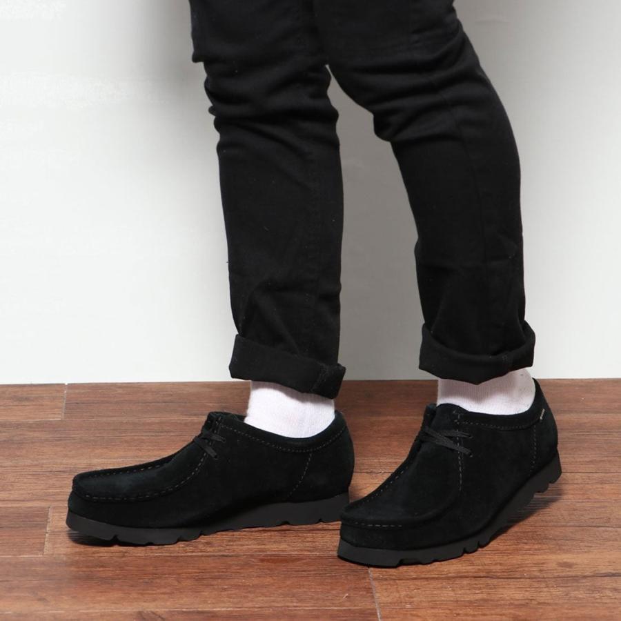 クラークス ワラビーゴアテックス (ブラックスエード)メンズ Wallabee クラークス ワラビーゴアテックス (ブラックスエード)メンズ Wallabee