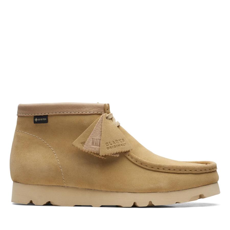 クラークス ワラビーブーツ ゴアテックス メープルスエード 26168545 Wallabee Boot GTX Clarks｜kt-gigaweb｜03