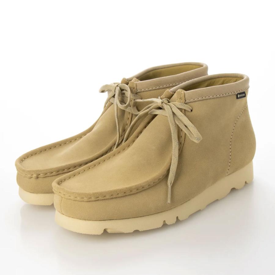 クラークス ワラビーブーツ ゴアテックス メープルスエード 26168545 Wallabee Boot GTX Clarks｜kt-gigaweb｜02