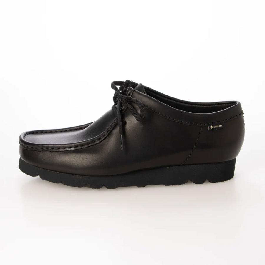 Clarks クラークス　【新品未使用】防水加工　革靴　ブラック　黒 Clarks（クラークス） ワラビー ゴアテックス Clarks Wallabee GTX