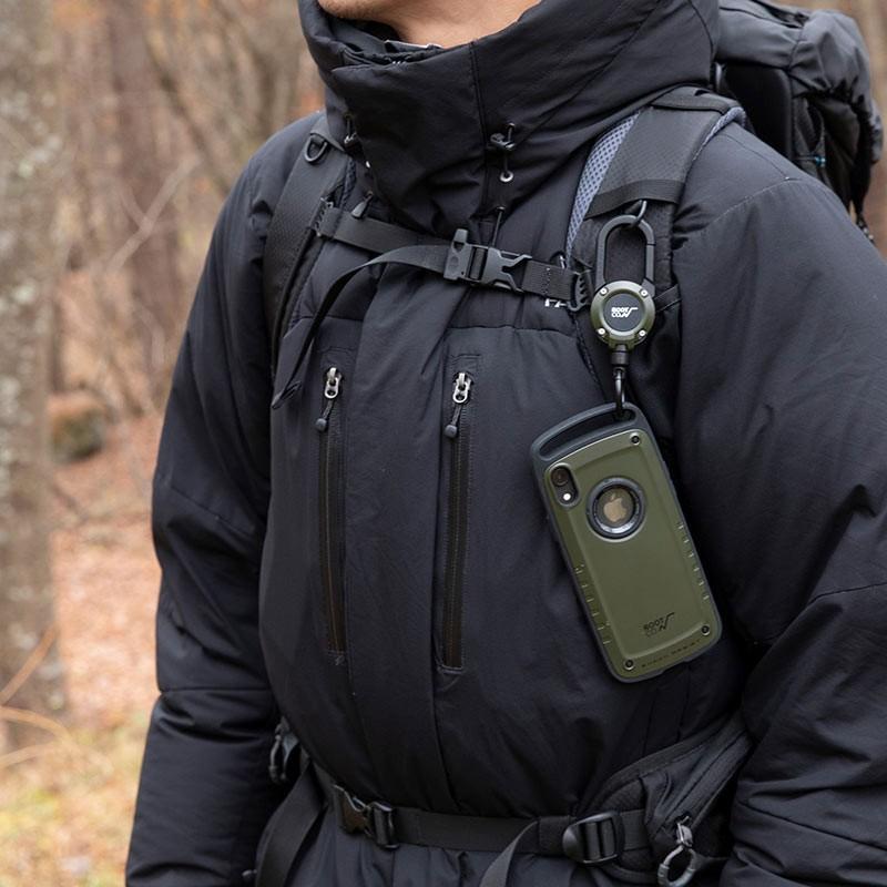 マグネット内蔵型リールカラビナ】ルート コー マグリール ROOT CO