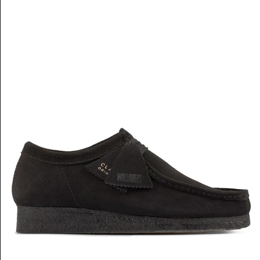 クラークス レディース ワラビー（ブラックスエード）Wallabee Clarks｜kt-gigaweb｜02